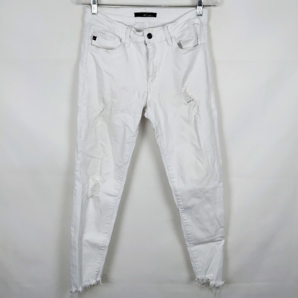 KanCan Distressed Skinny Jeans Womens 11x29 Casual Party Denim Preppy Going Out